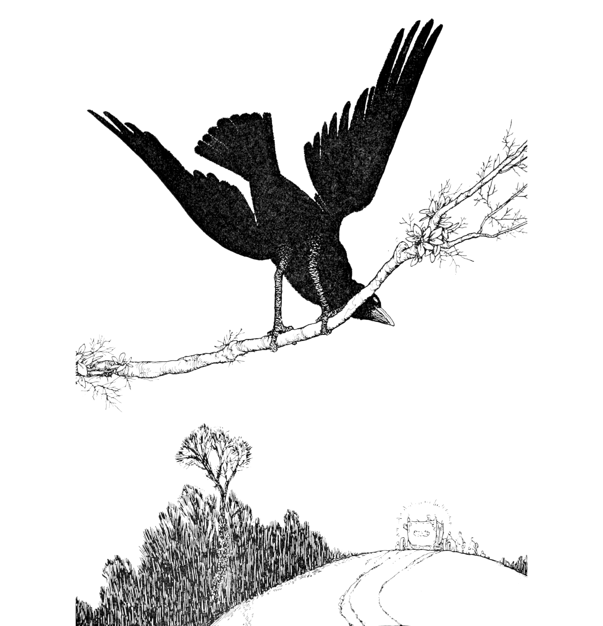 Illustration af Heath Robinson, 1913