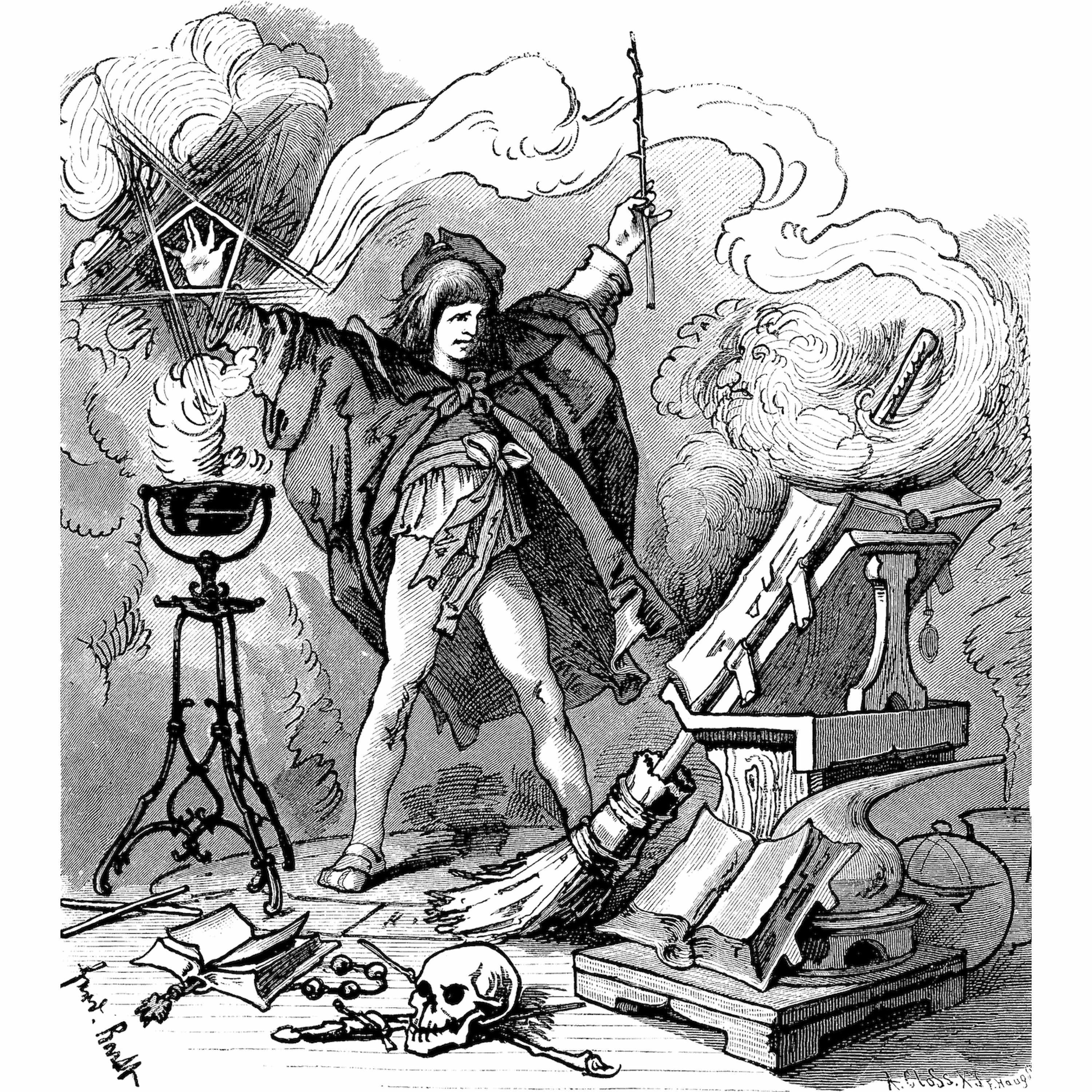 Illustration af Ferdinand Barth (1882)