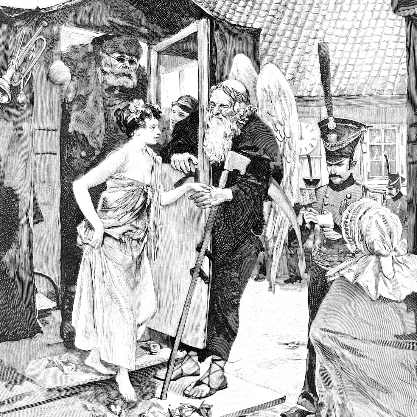 Illustration af Hans Tegner (1900)