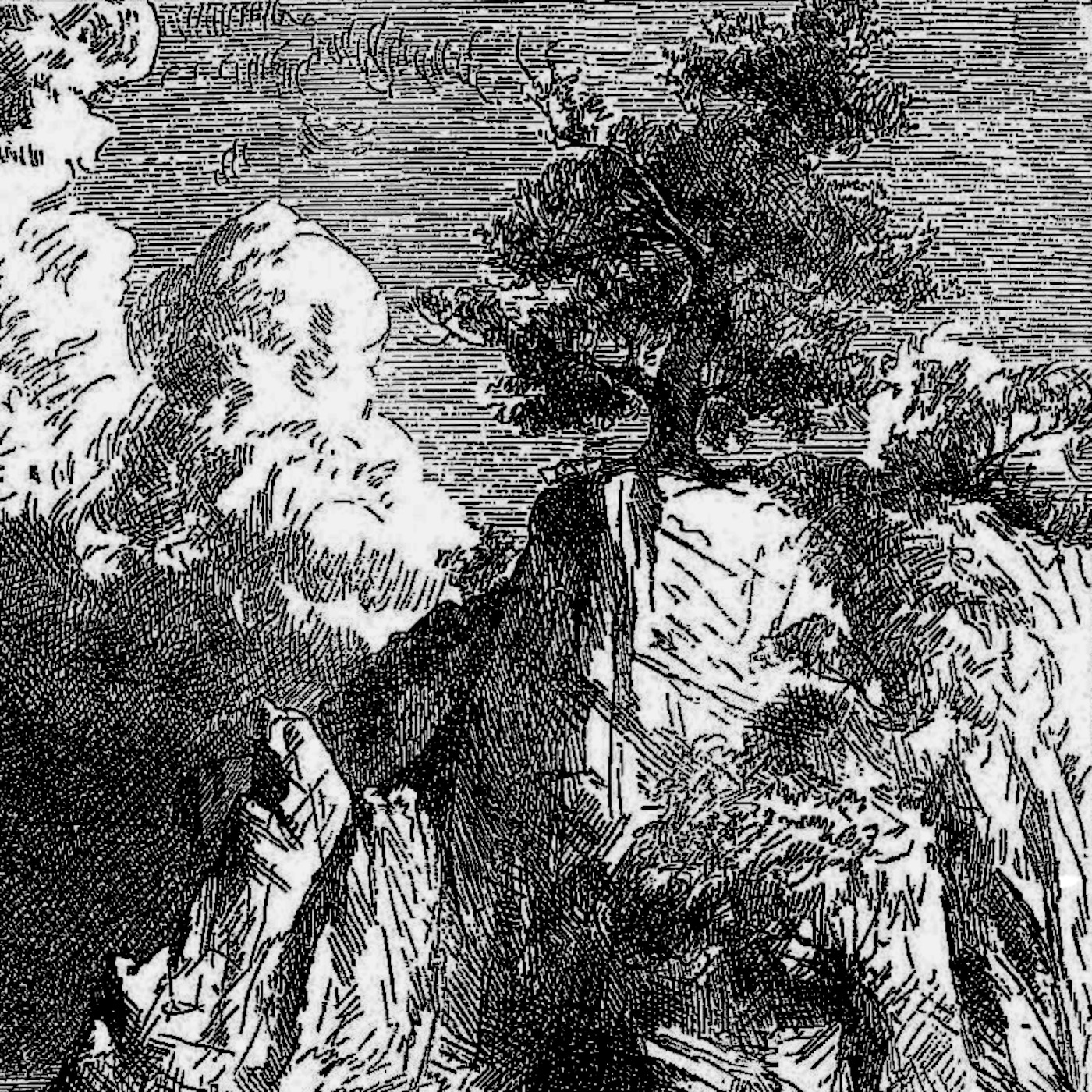Illustration fra eventyrsamling af H.C. Andersen