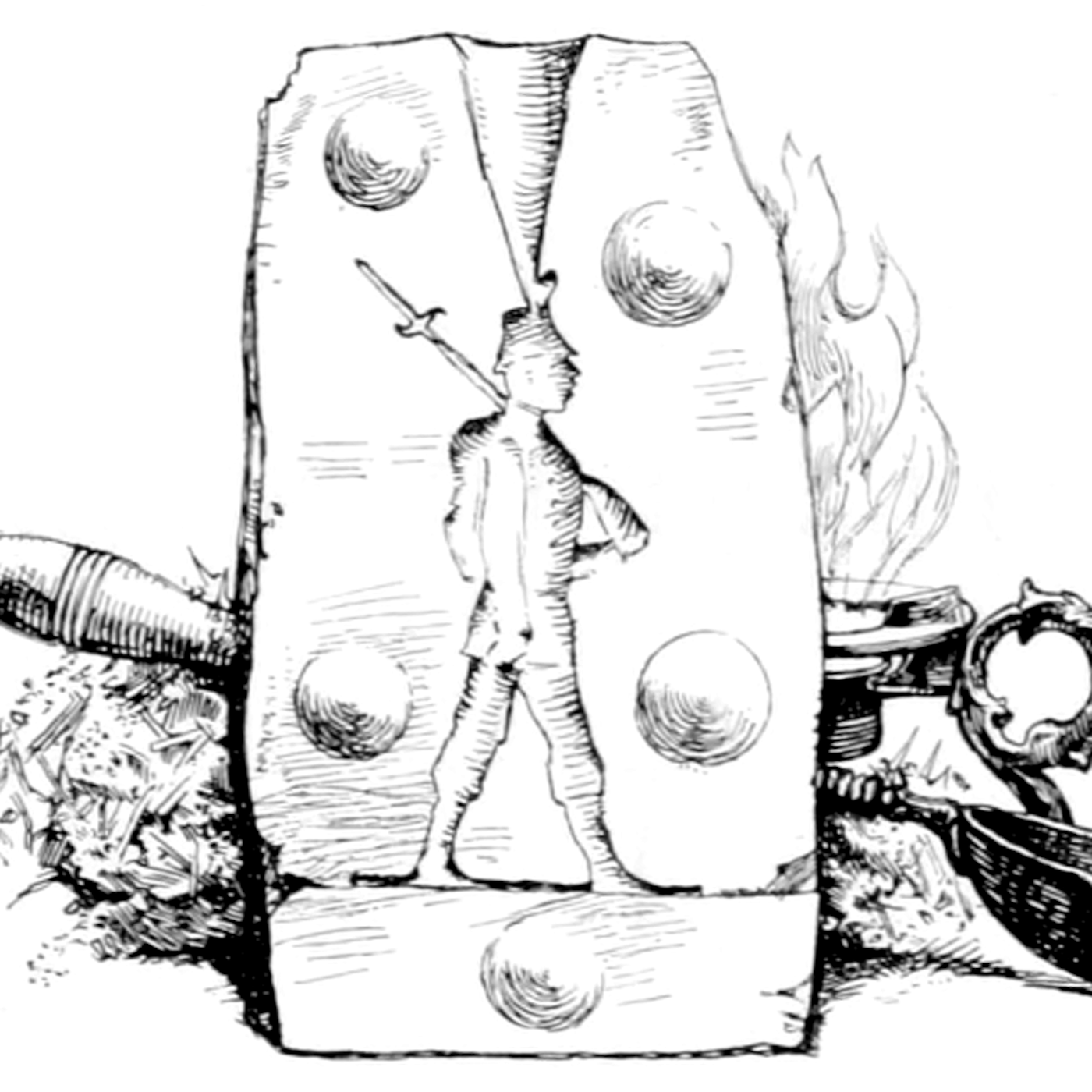 Illustration af Hans Tegner (1900)