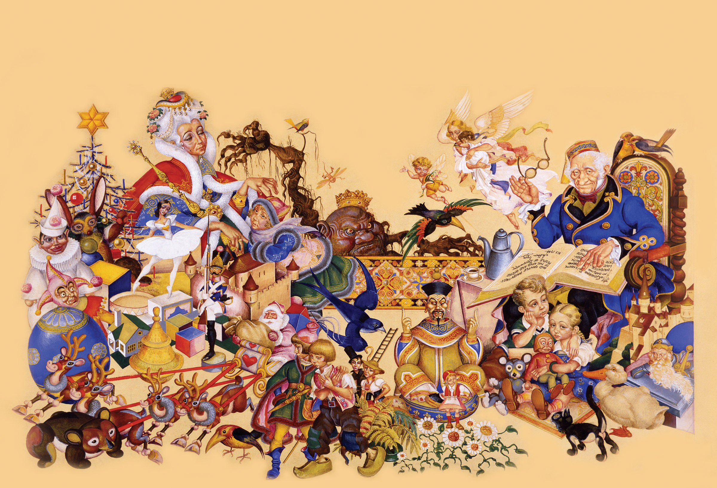 Illustration af Arthur Szyk